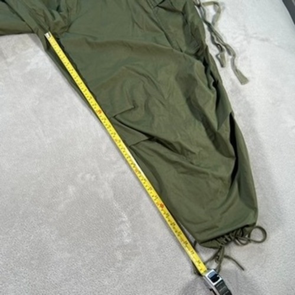 Vintage 90s UFO Parachute Cargo Pants Men's Size XL Green Baggy Rave Grunge Y2K - Picture 12 of 16